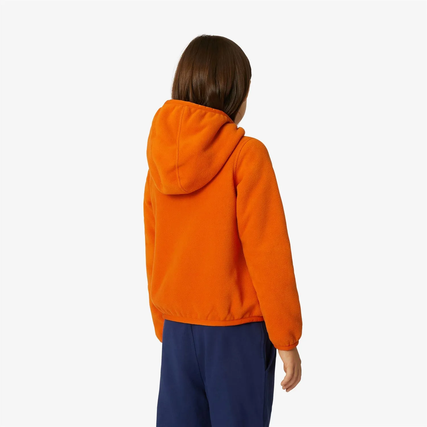 K-Way Jacques Polar Double polar băieți portocaliu reversibil