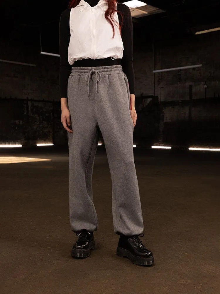 Essentials Essential pantaloni trening gri bumbac