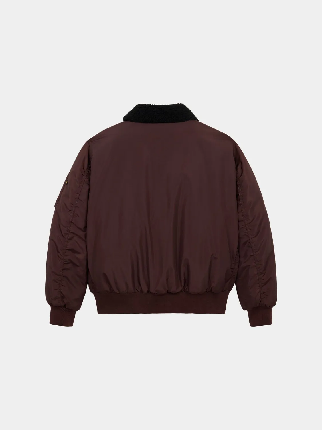 Alpha Industries CWU 45/P geaca bomber neagra Sherpa