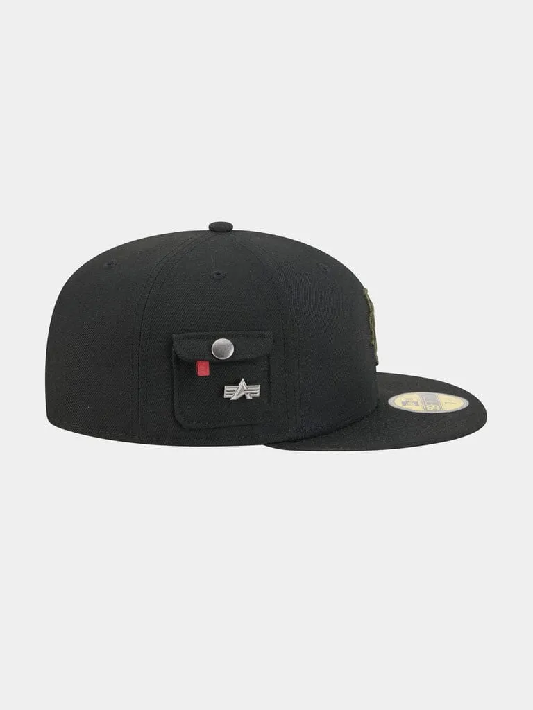 Alpha Industries New York Mets 59Fifty șapcă neagră