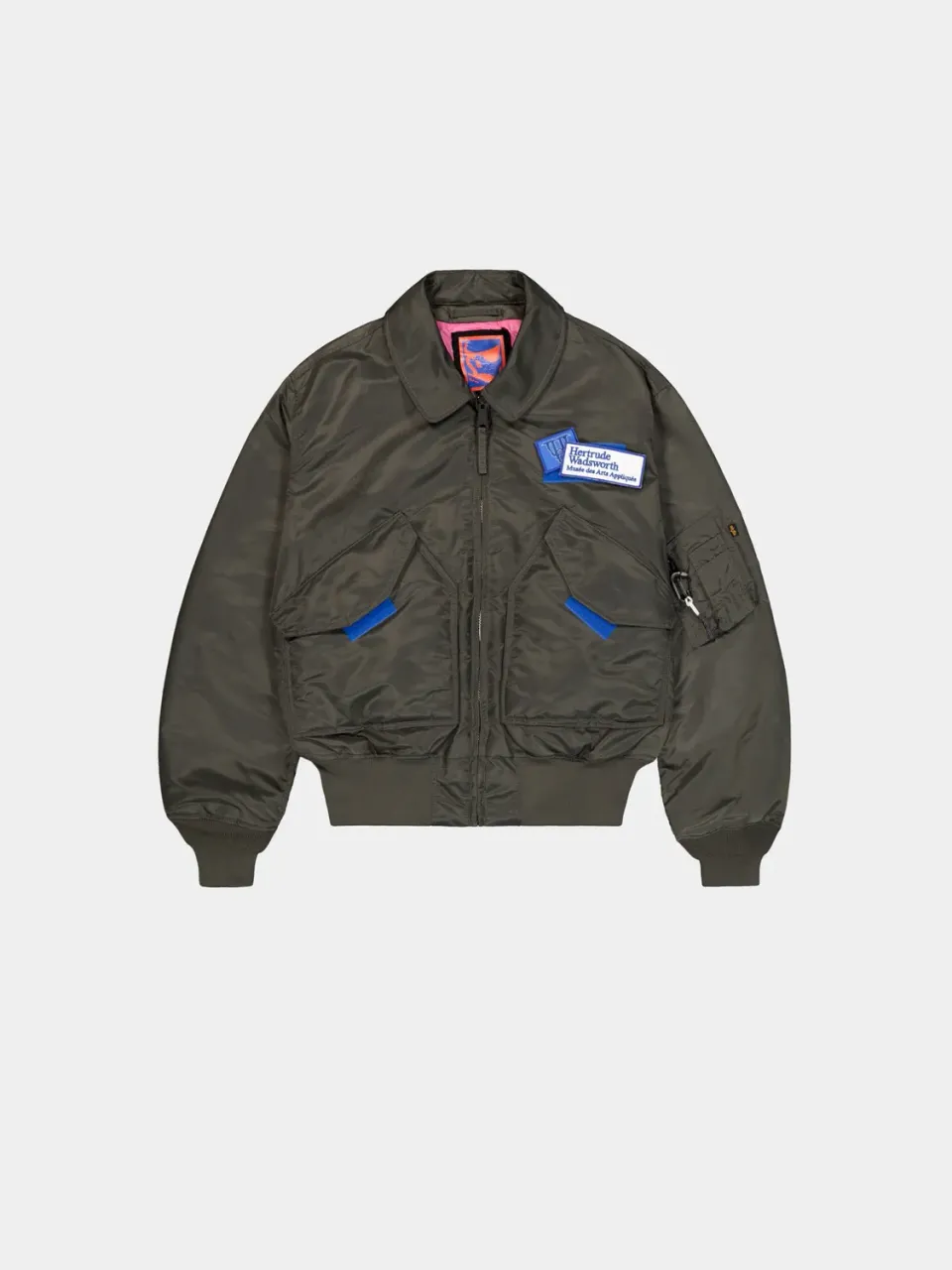 Alpha Industries GR10K CWU 45/P geaca bomber albastru usor