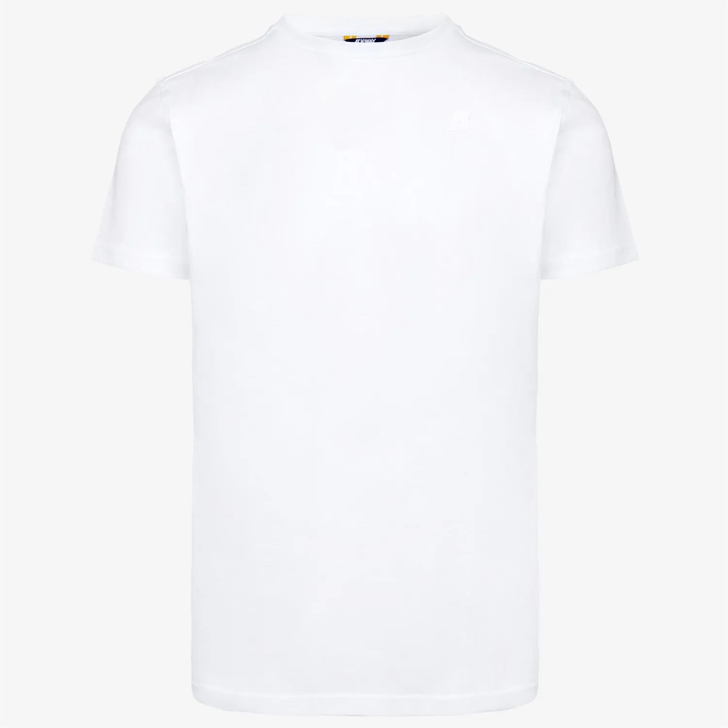 K-Way Elliot tricou alb White logo spate