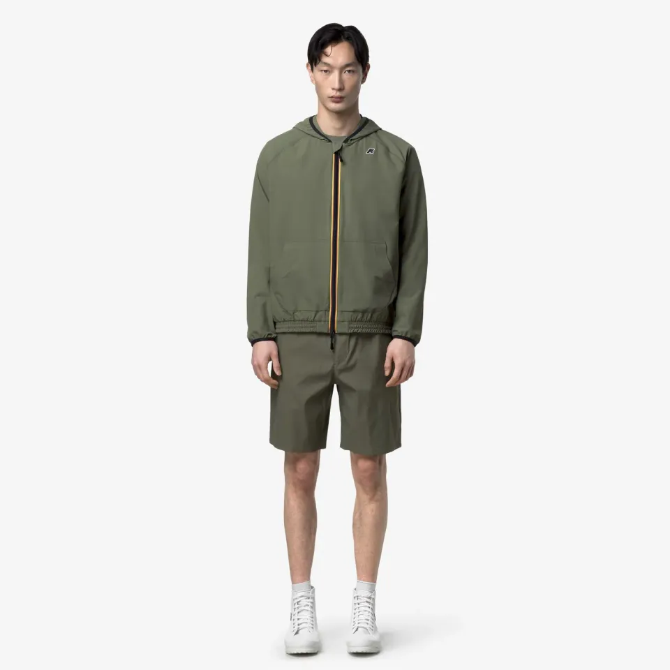 K-Way Action Sia hanorac fleece verde barbati elastic