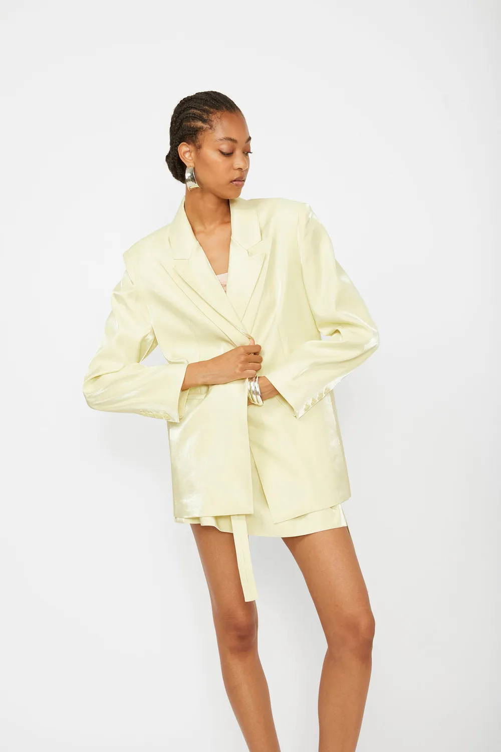 Isabelle Blanche sacou limonade elegant