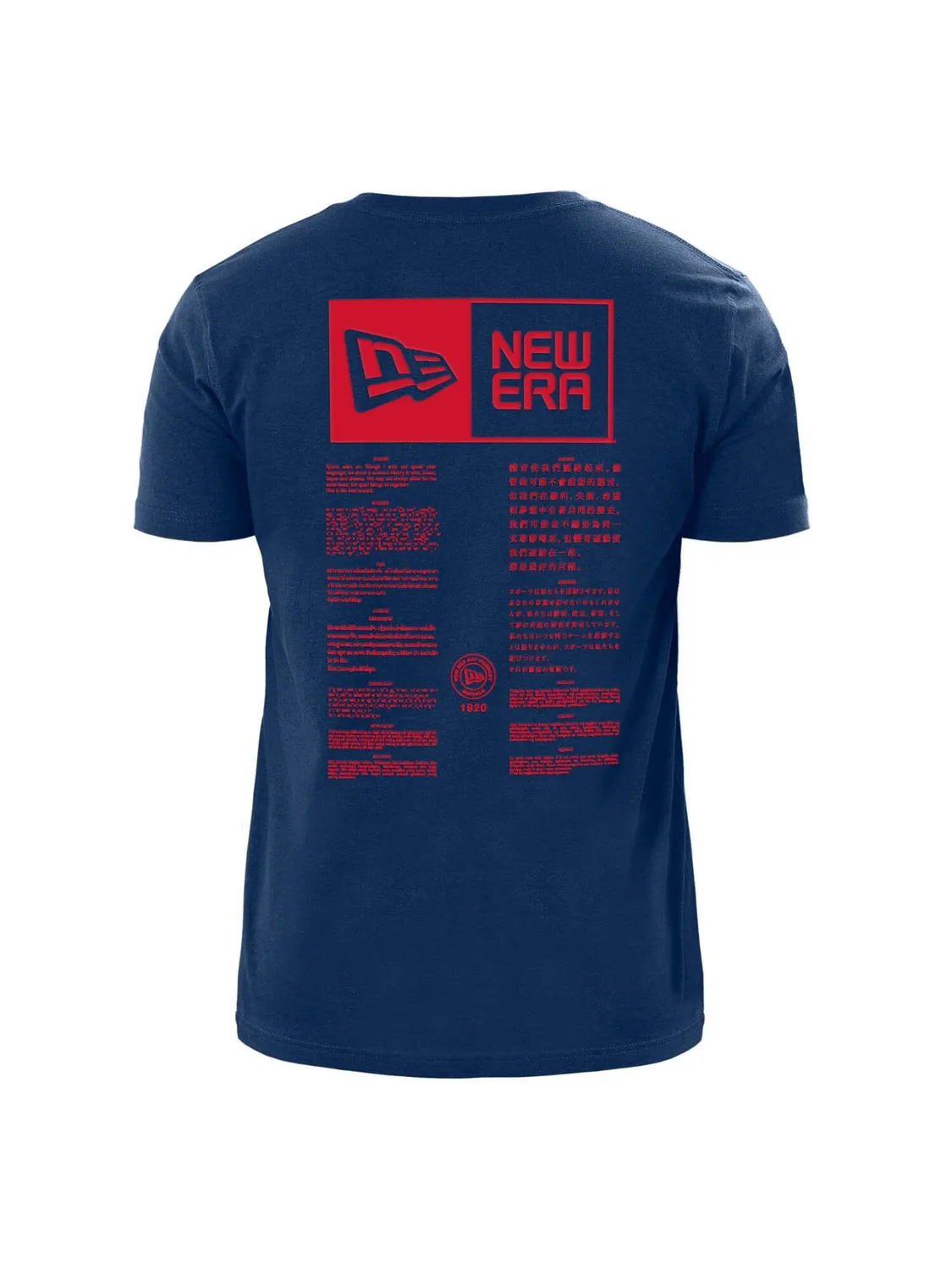 Alpha Industries New England Patriots tricou albastru bumbac
