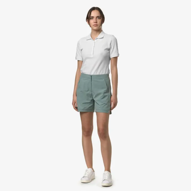 K-Way Annise pantaloni scurți damă verde sport