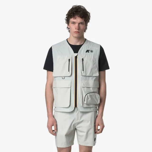 K-Way Allos Coral Gardeners vesta unisex bej impermeabila