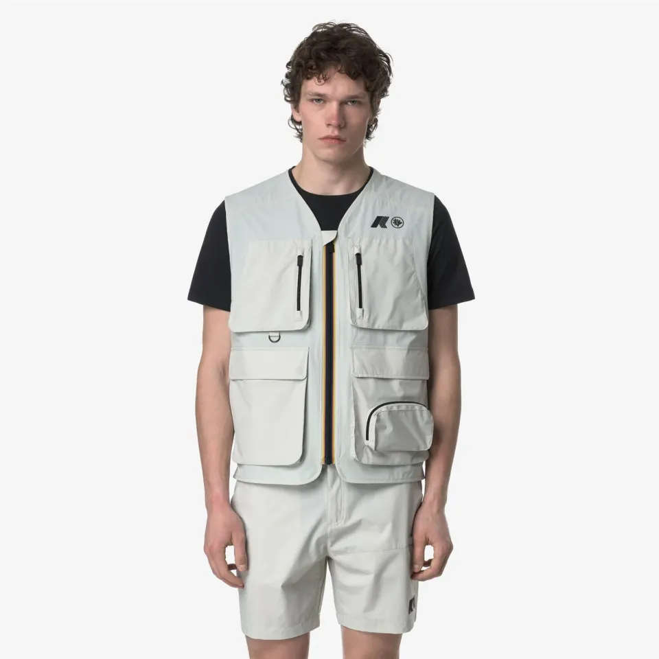 K-Way Allos Coral Gardeners vesta unisex bej impermeabila