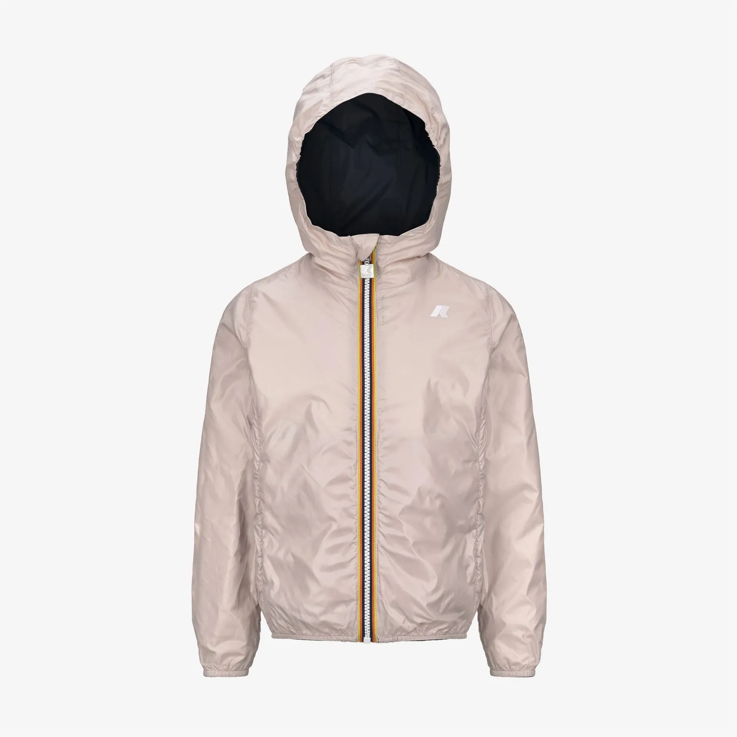 K-Way Lily Plus Double geaca fete reversibila albastru-roz