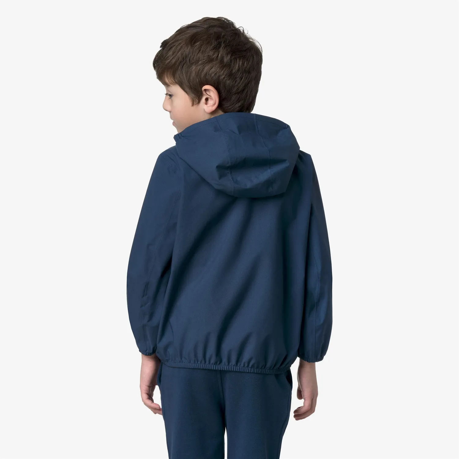 K-Way Jack Stretch Dot geaca copii albastru impermeabila