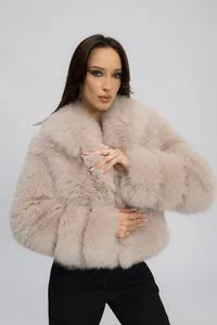 Mareus 471 haina vulpe polara Ivory Cloud 50 cm