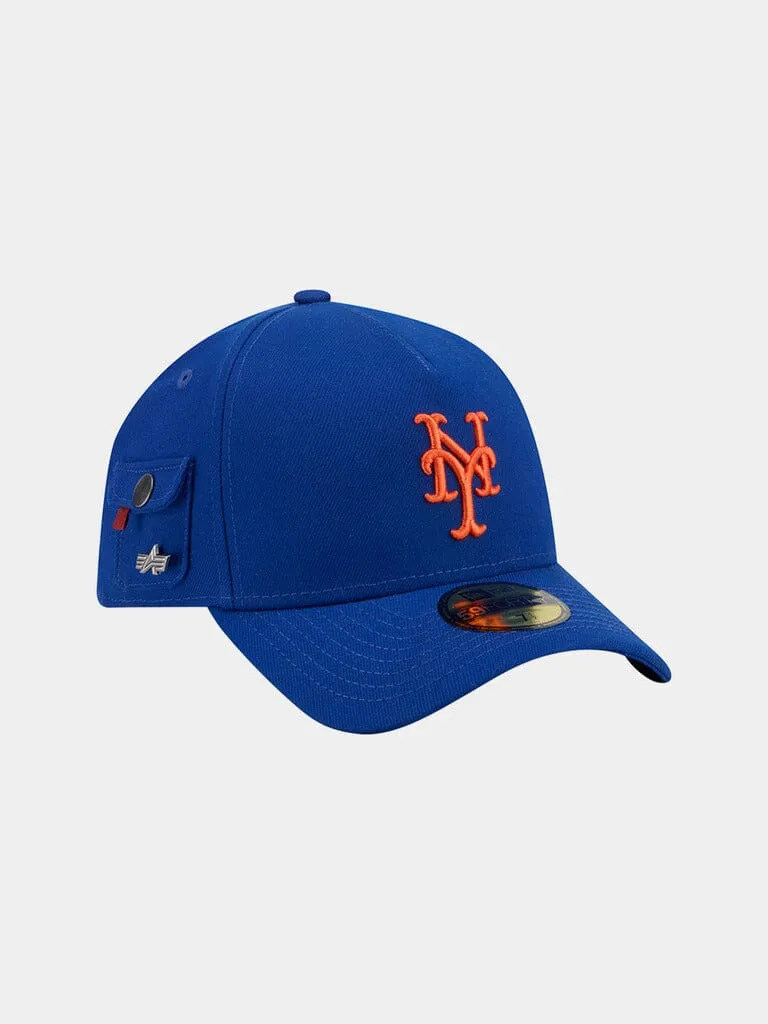 Alpha Industries 59FORTY sapca Mets albastru fitted