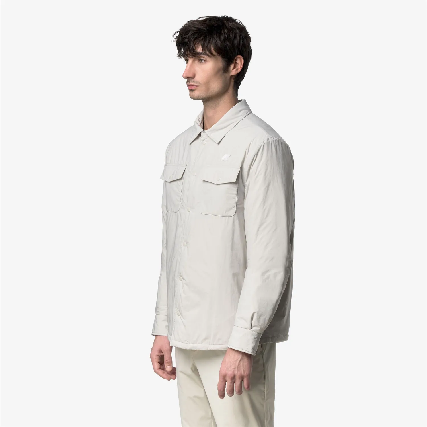 K-Way Umbert Plain Warm geaca barbati bej deschis calduroasa