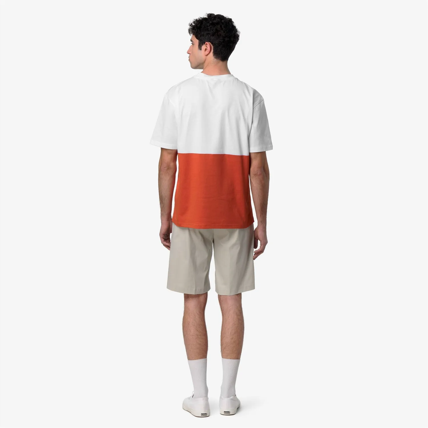 K-Way Solo Jersey tricou barbati portocaliu bumbac 180g