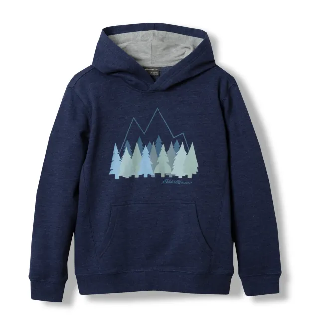 Eddie Bauer Camp Fleece hanorac bleumarin cu gluga baieti