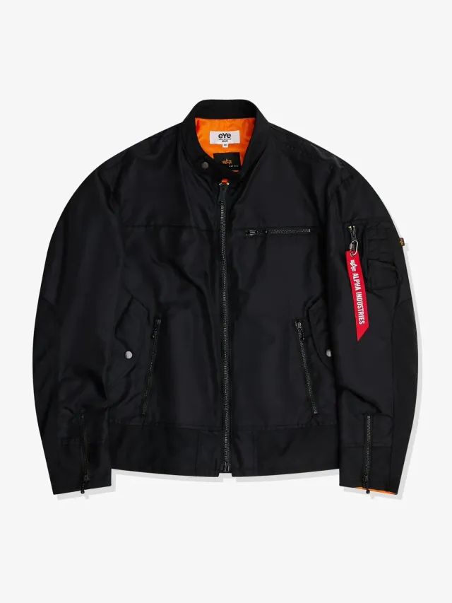 Alpha Industries Junya Watanabe WO-J904 geaca biker neagra