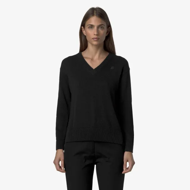 K-Way Adine K4125RW pulover damă negru cașmir