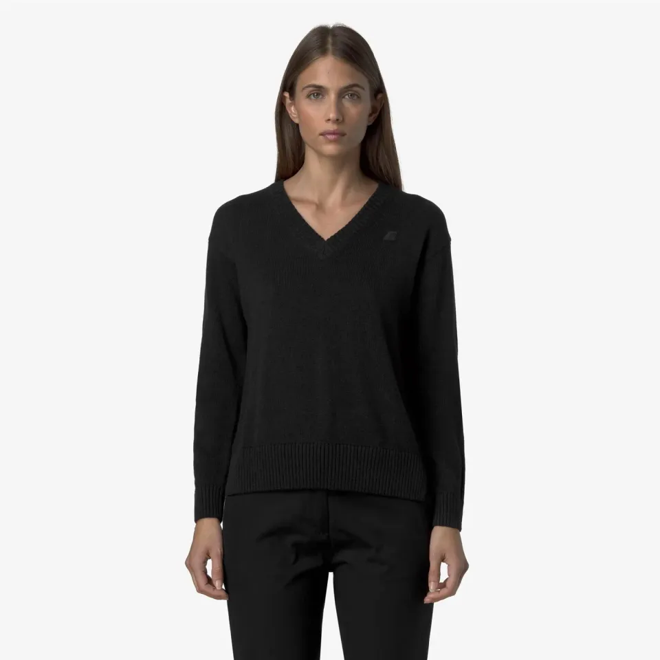 K-Way Adine K4125RW pulover damă negru cașmir