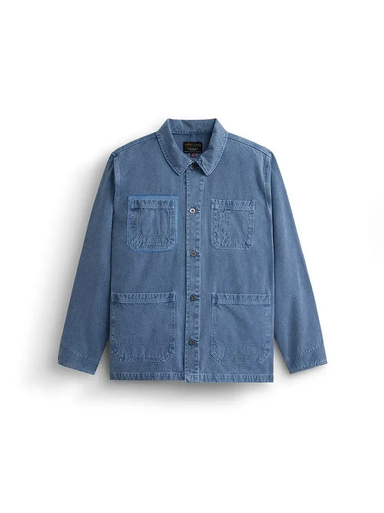 Alpha Industries CTN Chore palton bumbac verde