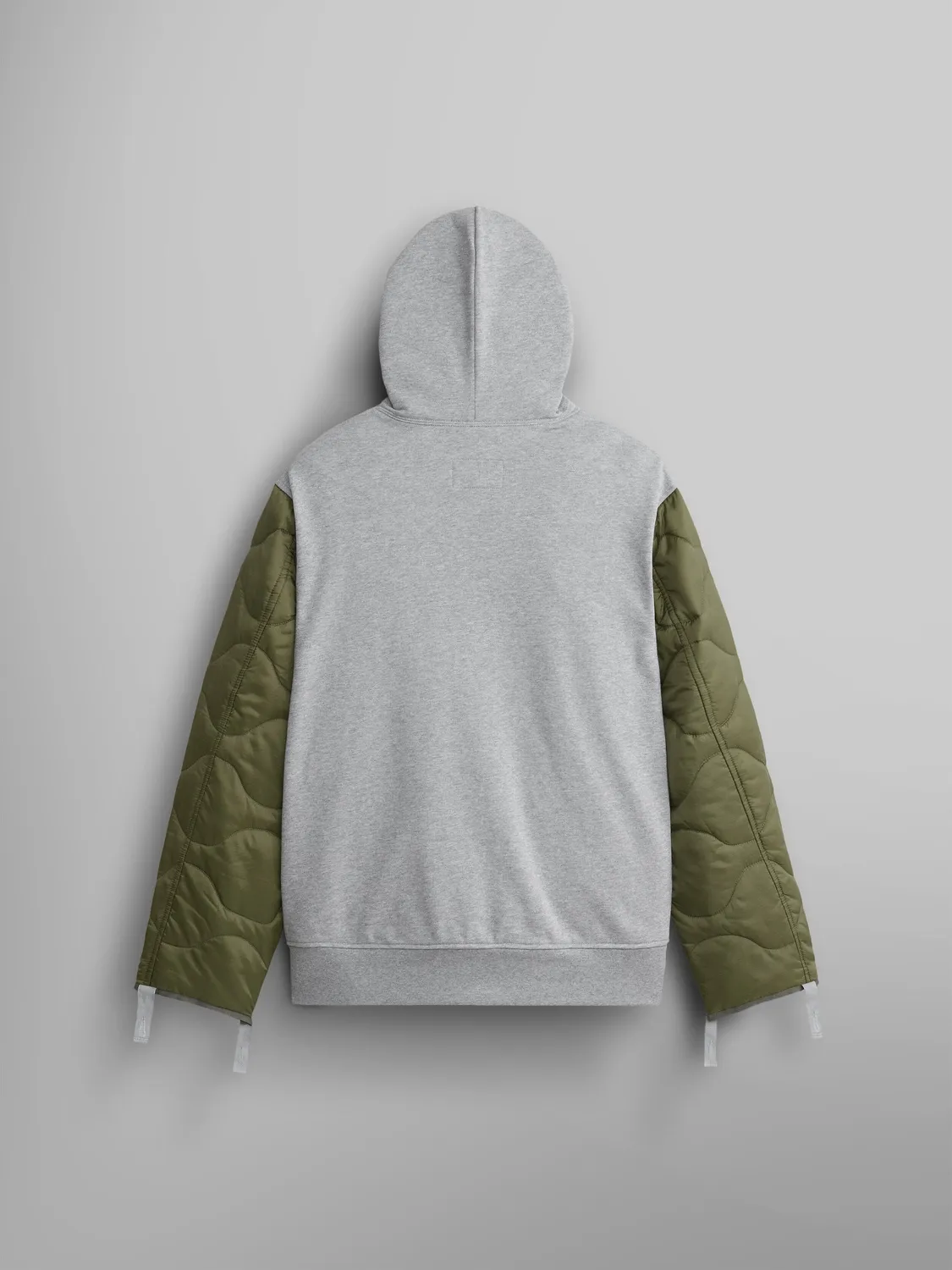 Alpha Industries ALS/92 hanorac matlasat gri cu gluga