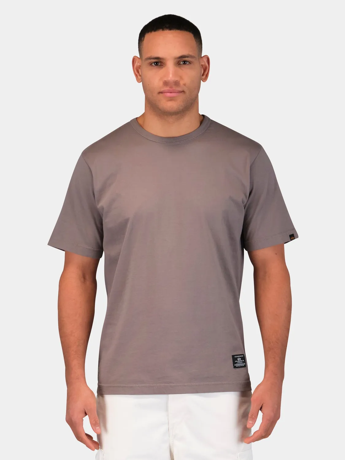 Alpha Industries Essential Gen II tricou gri Mid Gray
