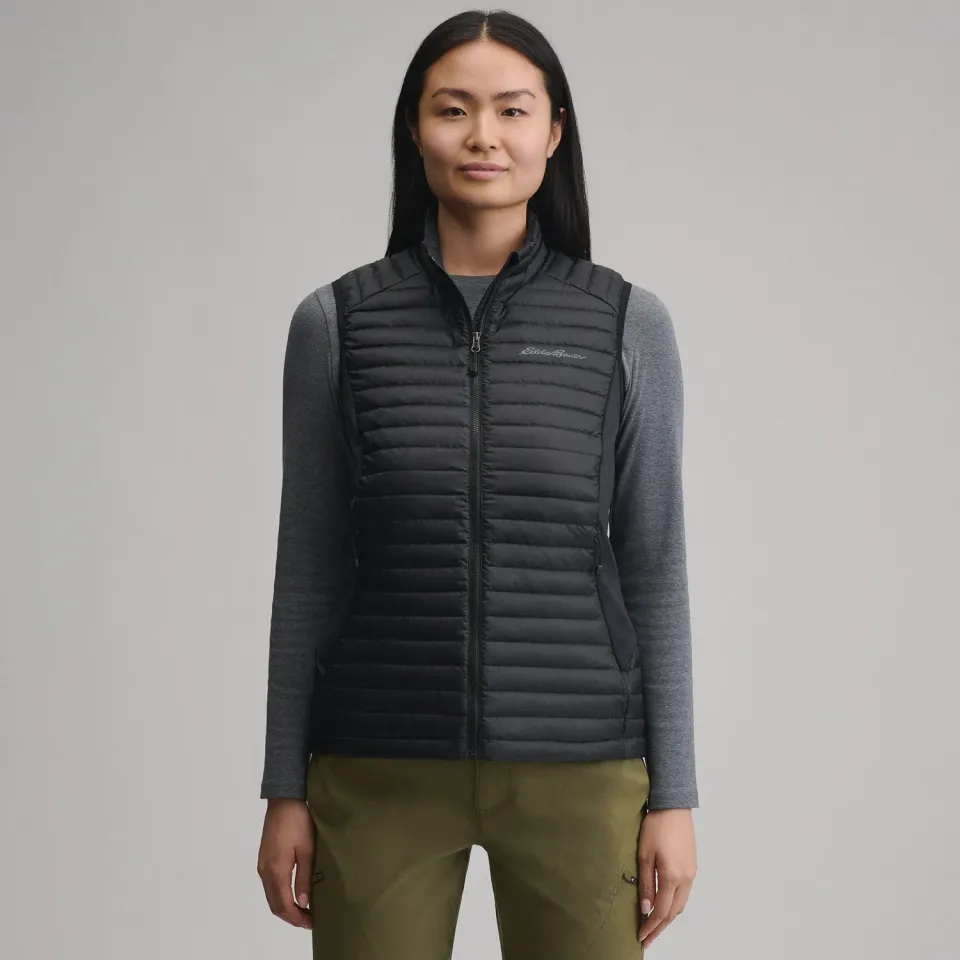 Eddie Bauer MicroTherm 2.0 vesta dama negru puf 800