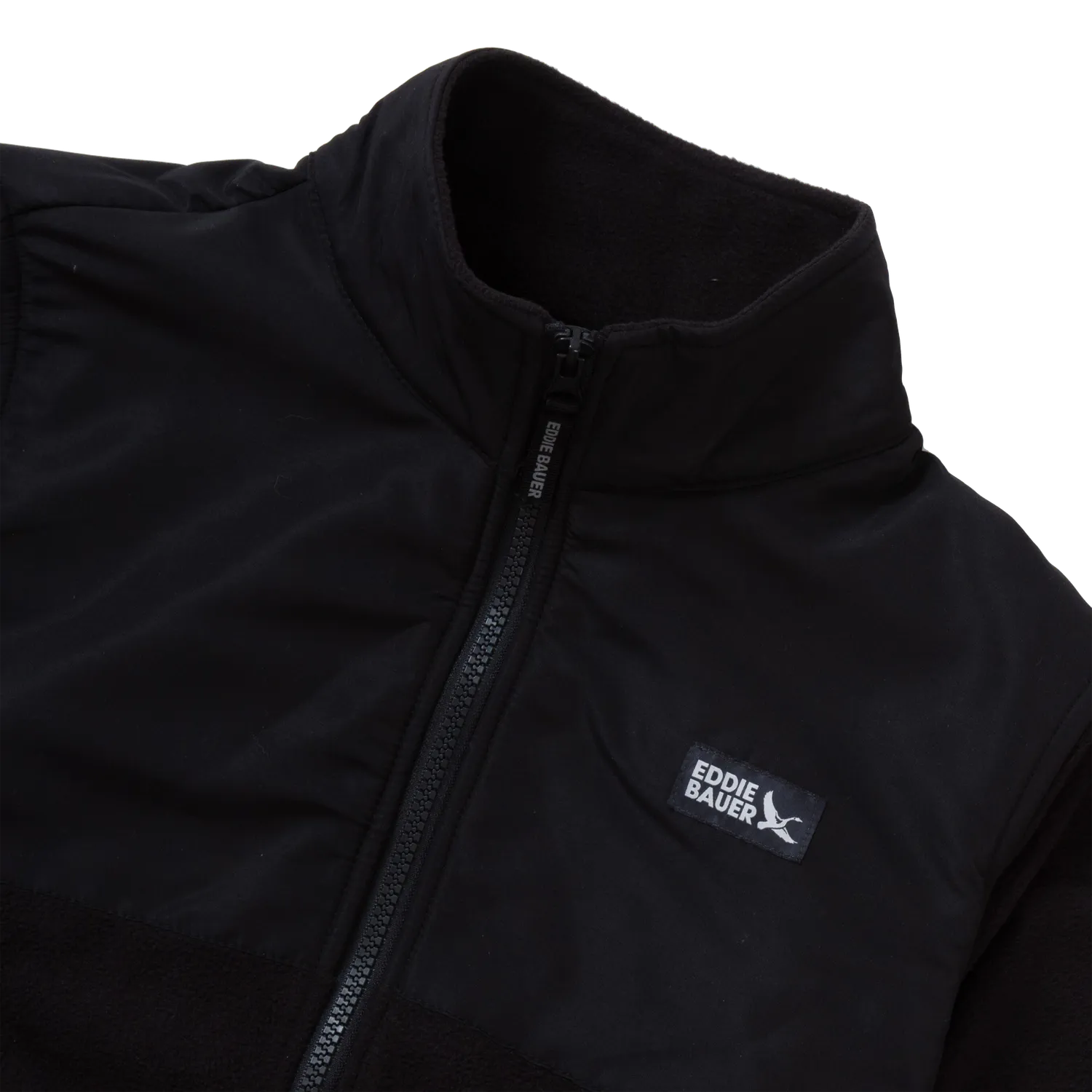 Eddie Bauer Quest Fleece Mixed Media geaca copii neagra