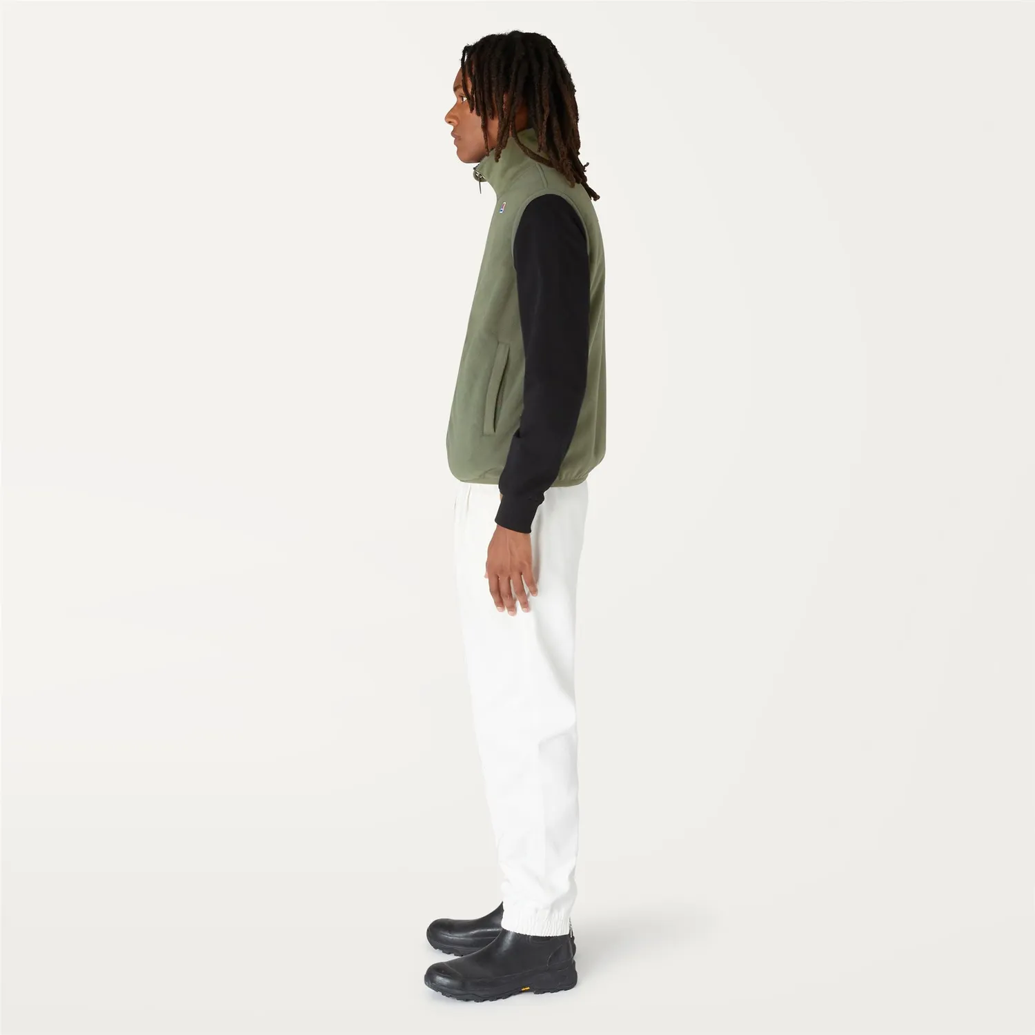K-Way Yannick Polar vesta barbati verde calduroasa