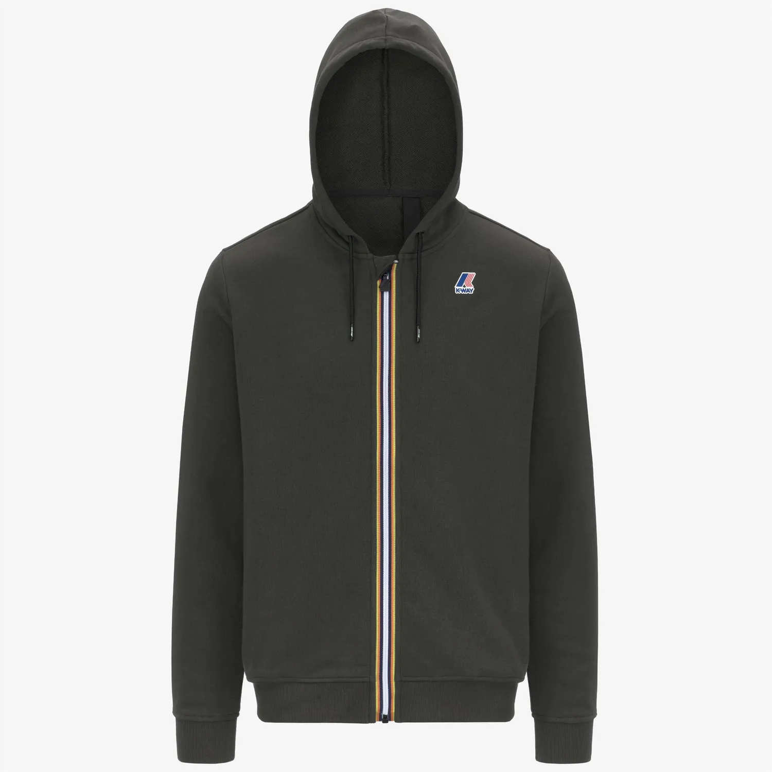 K-Way Arnel hanorac fleece verde negricios unisex moale