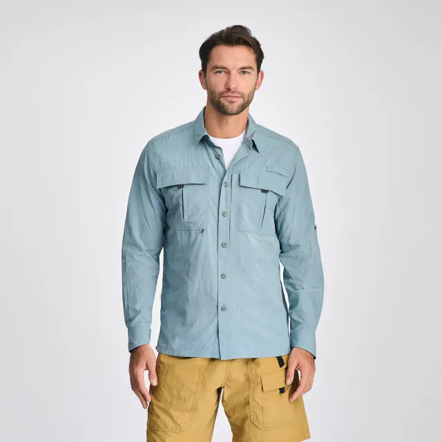 Eddie Bauer UPF Guide 2.0 camasa Paprika M maneca lunga