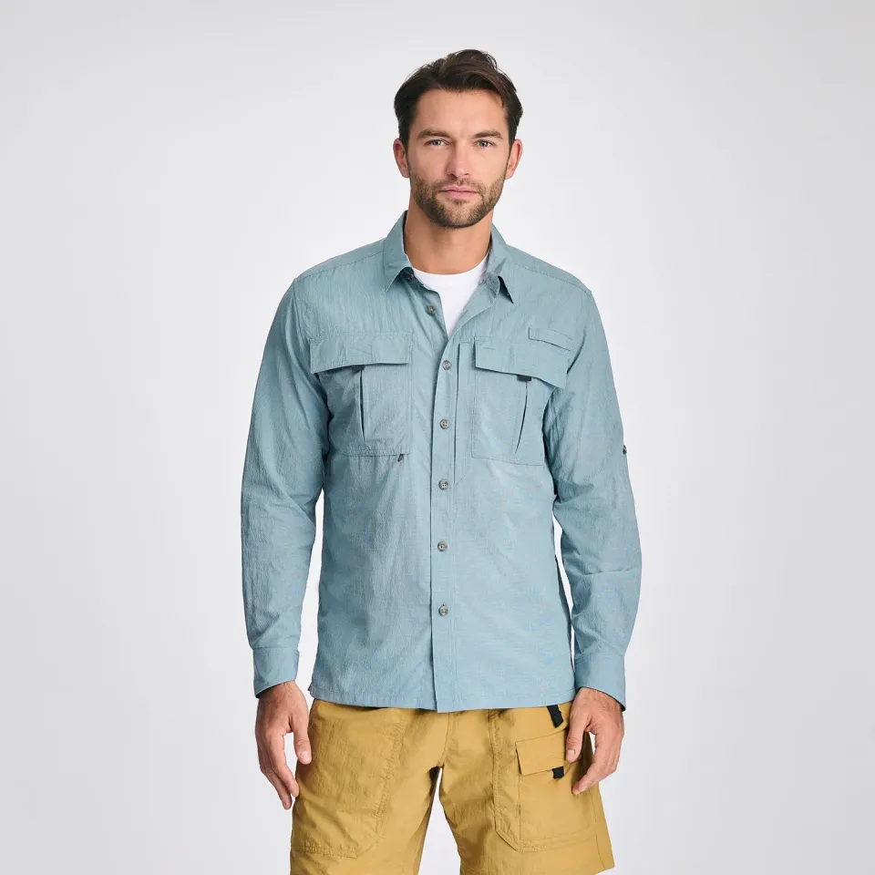 Eddie Bauer UPF Guide 2.0 camasa Paprika M maneca lunga