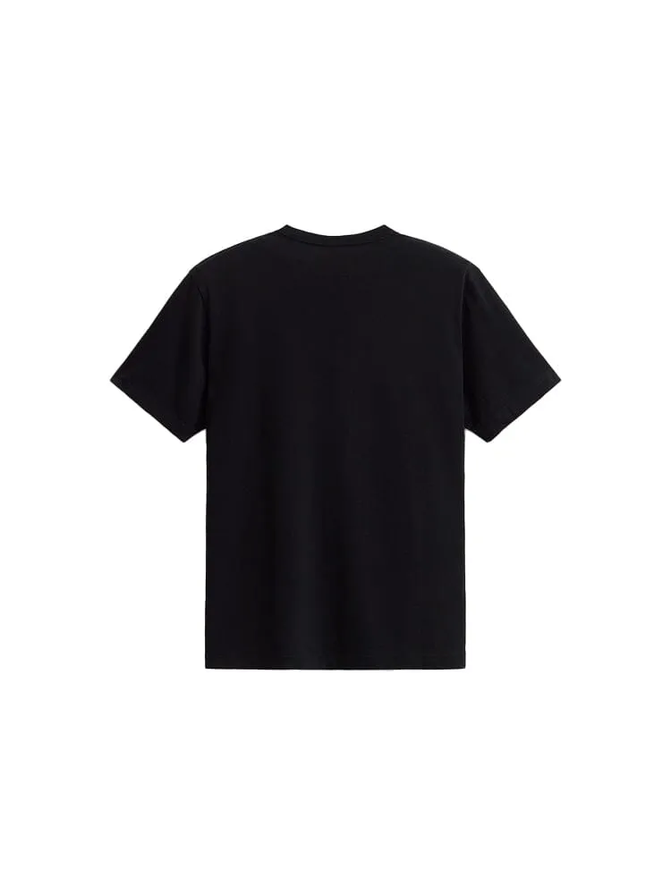 Alpha Industries Commander tricou negru S-2XL bumbac gros