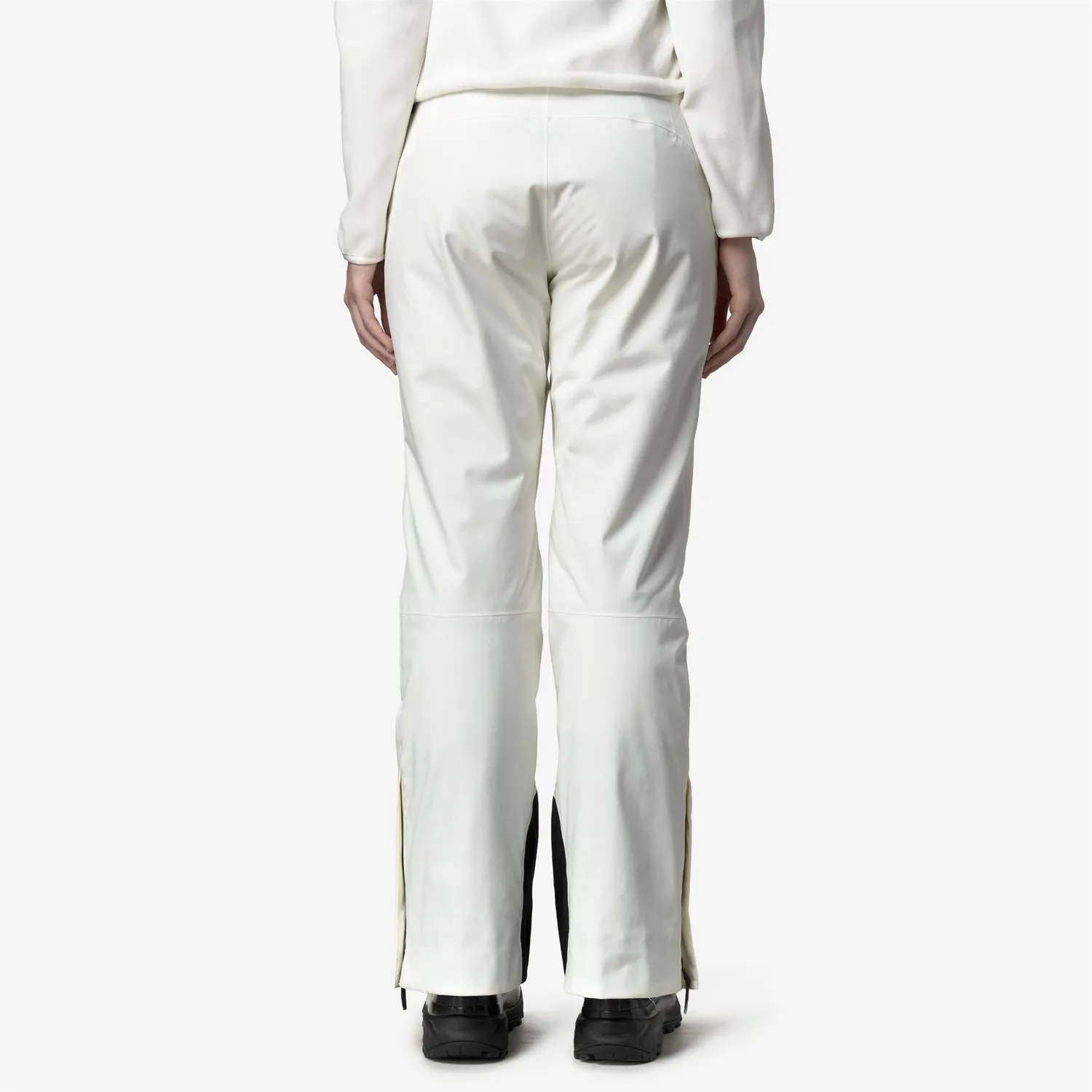 K-Way Lura pantaloni schi dama albi impermeabili