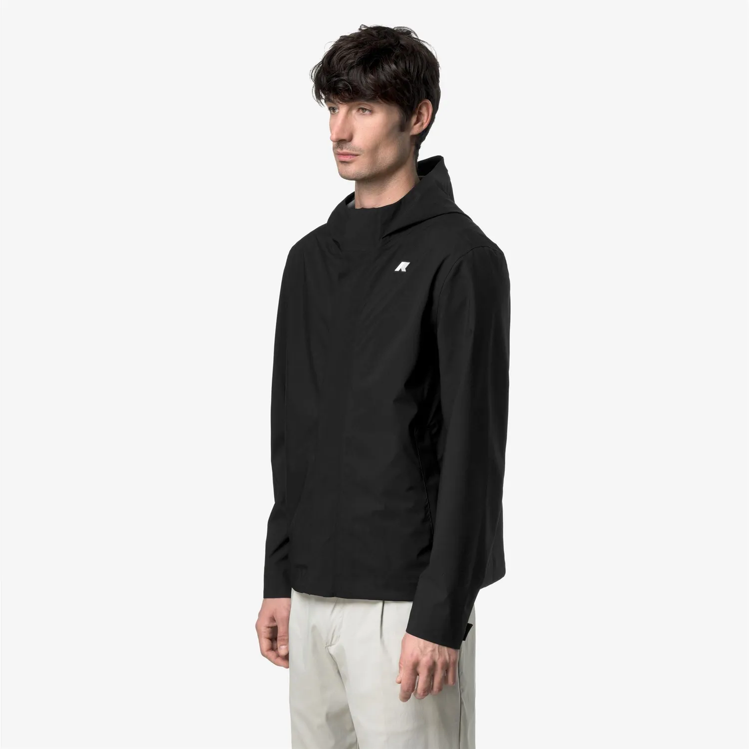 K-Way Jacko Stretch 2L geacă negru Black Pure impermeabilă