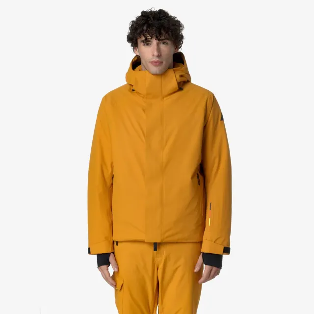K-Way Malamot Microtwill geacă ski galben Inca ultra-caldă