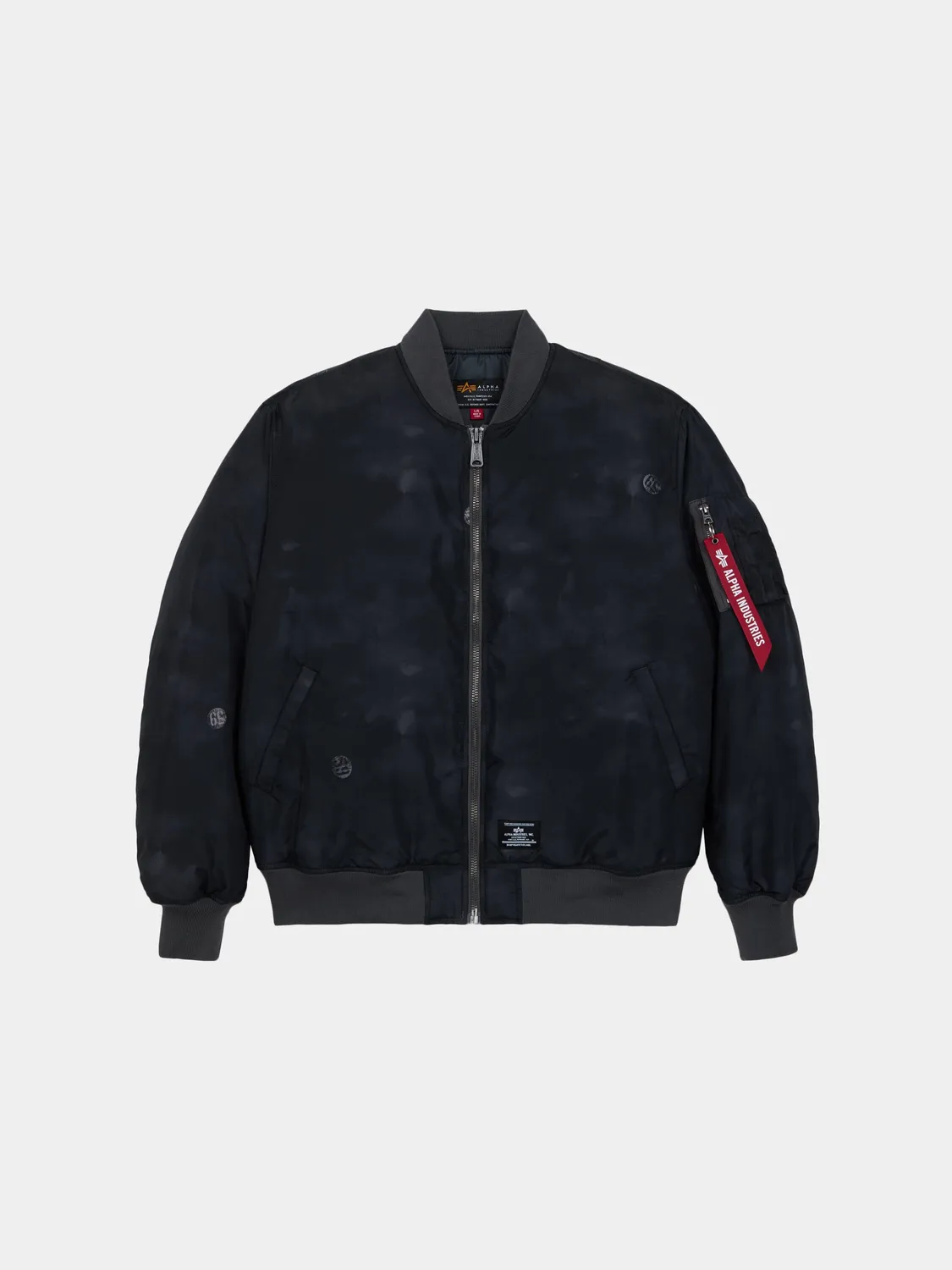 Alpha Industries MA-1 Oxford palton bomber print ace vintage