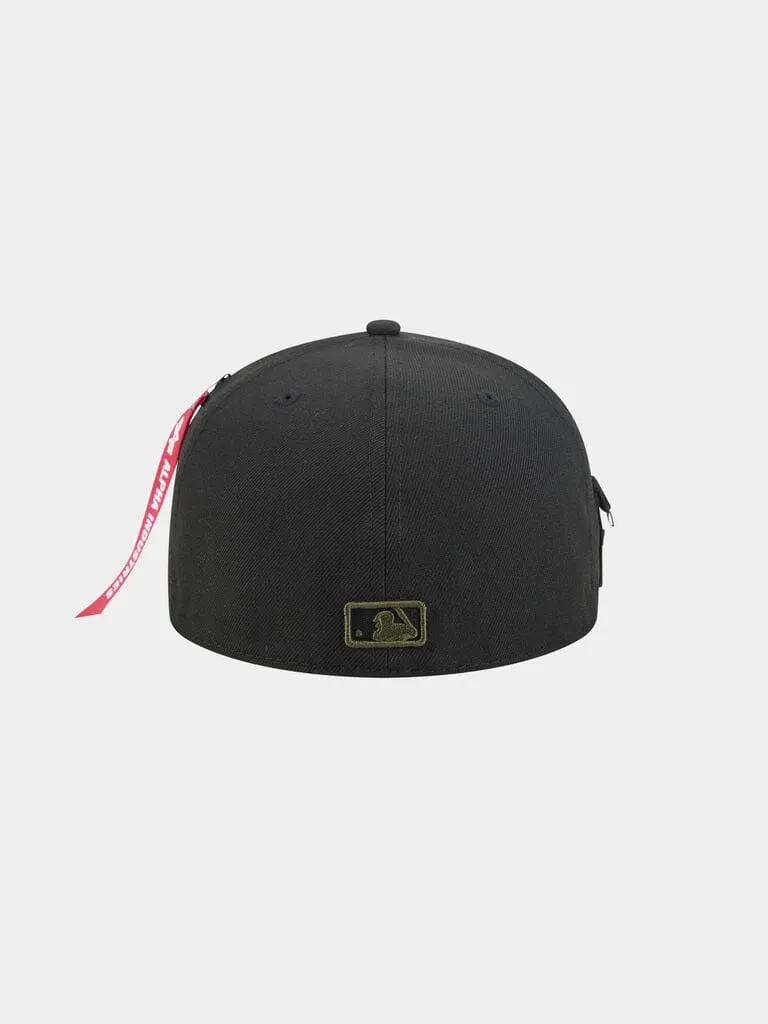 Alpha Industries Dodgers 59Fifty sapca fitted neagra poliester