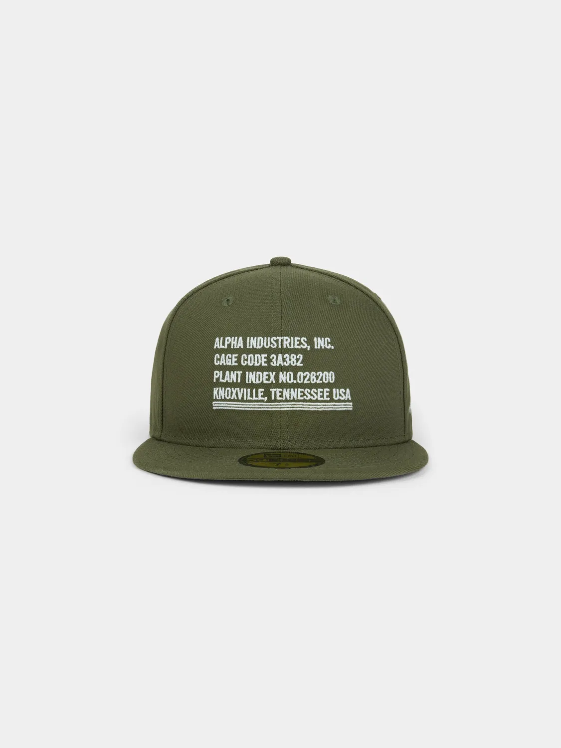 Alpha Industries 59Fifty Cage Code șapcă neagră fitted