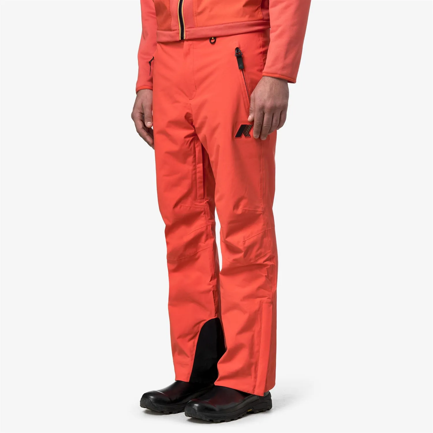 K-Way Queyras 2L Twill pantaloni ski portocaliu fiesta