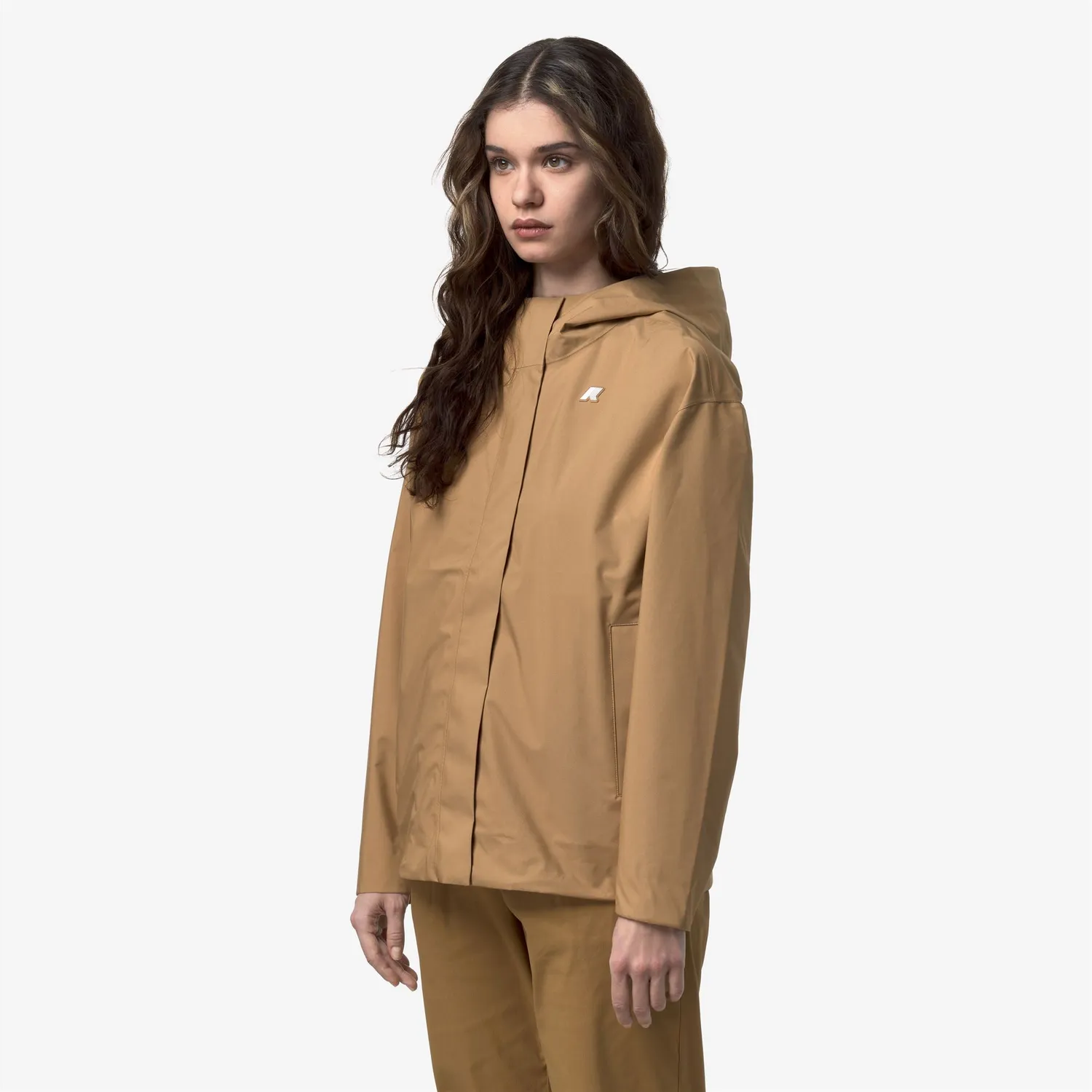 K-Way Rose Stretch 2L geaca dama Brown Bistre impermeabila