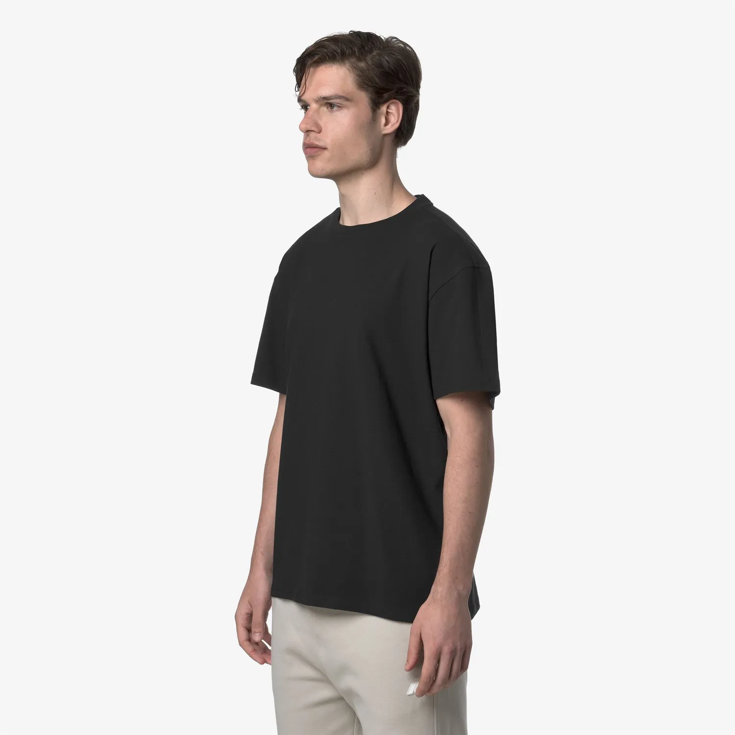 K-Way Fantome Ice Cotton tricou barbati negru bumbac
