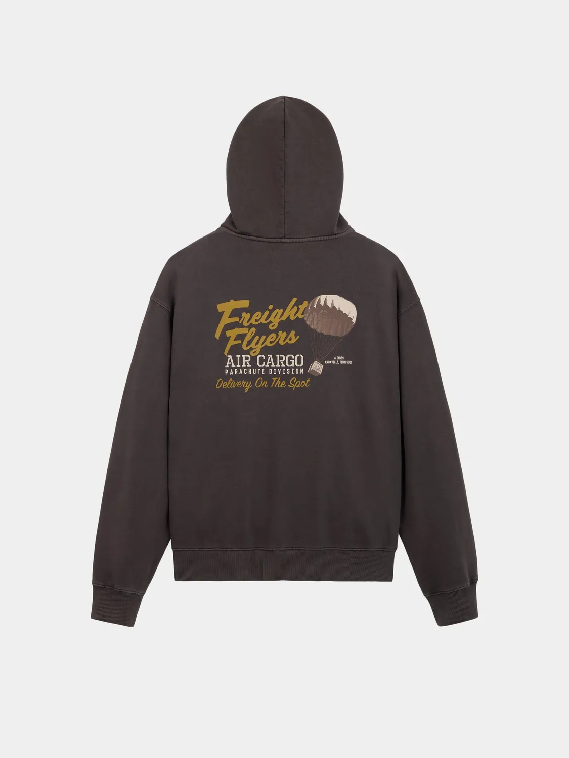 Alpha Industries Essential Freight hanorac maro Hickory bumbac
