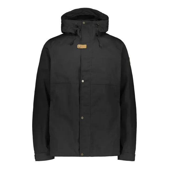 Sasta Luosto+ geaca barbati plus size neagra cerata