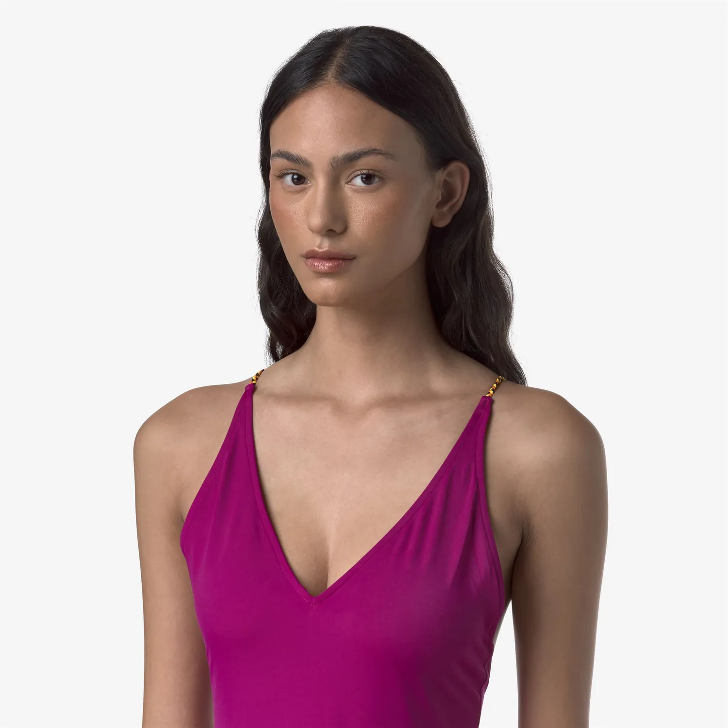 K-Way Crosel costum baie damă fucsia întreg