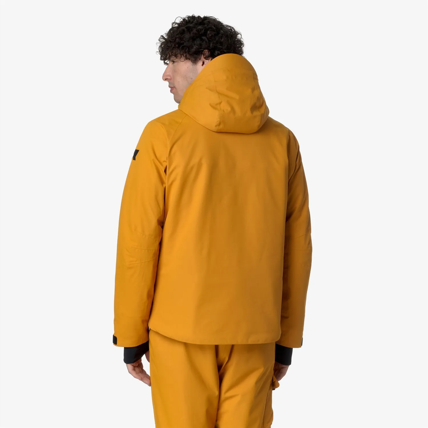 K-Way Malamot Microtwill geacă ski galben Inca ultra-caldă