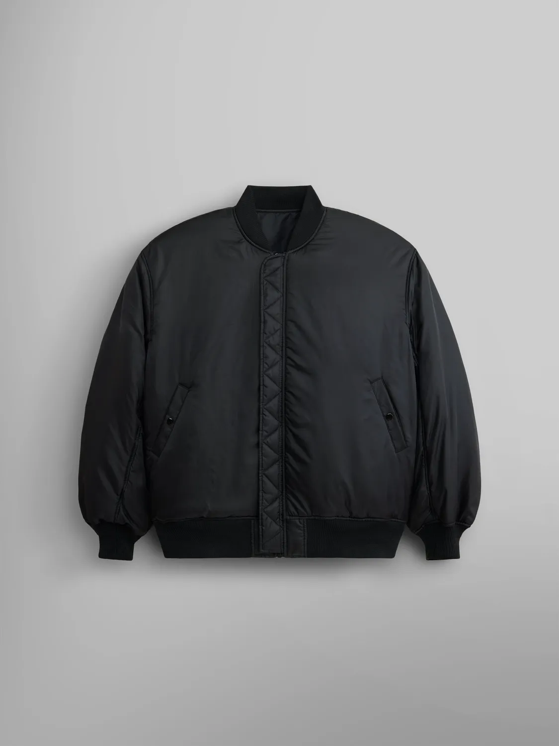 Alpha Industries MA-1 Bloodchit geaca bomber neagra reversibila