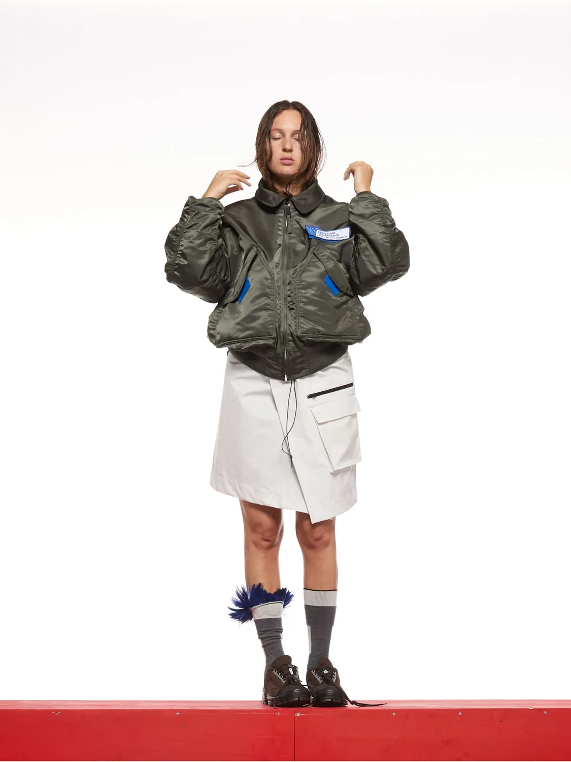 Alpha Industries GR10K CWU 45/P geaca bomber albastru usor