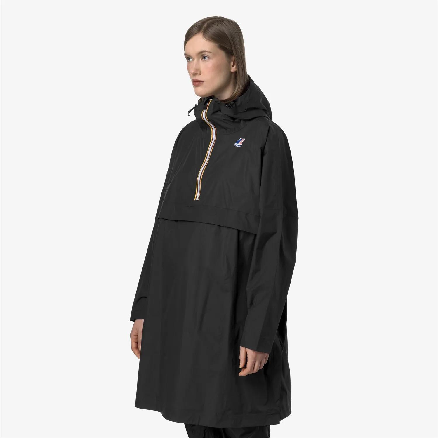 K-Way Le Vrai 4.0 Fortune poncho unisex negru 10000 mm
