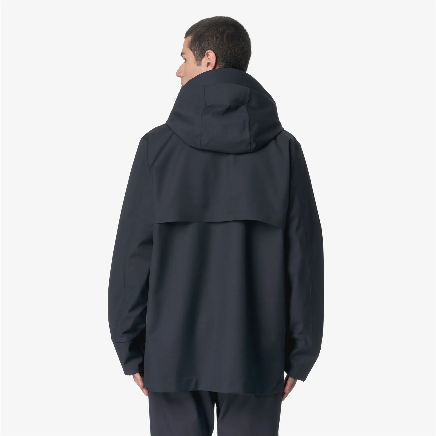K-Way Erhal Tech Wool geaca barbati albastra impermeabila