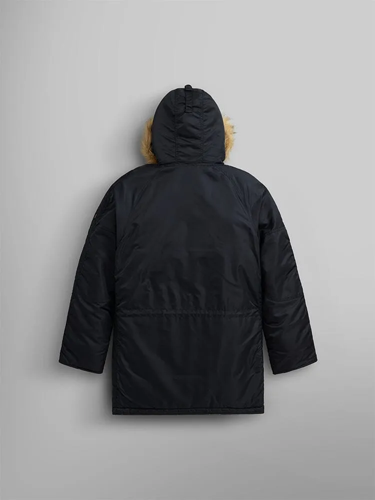 Alpha Industries N-3B Slim Fit Parka palton negru